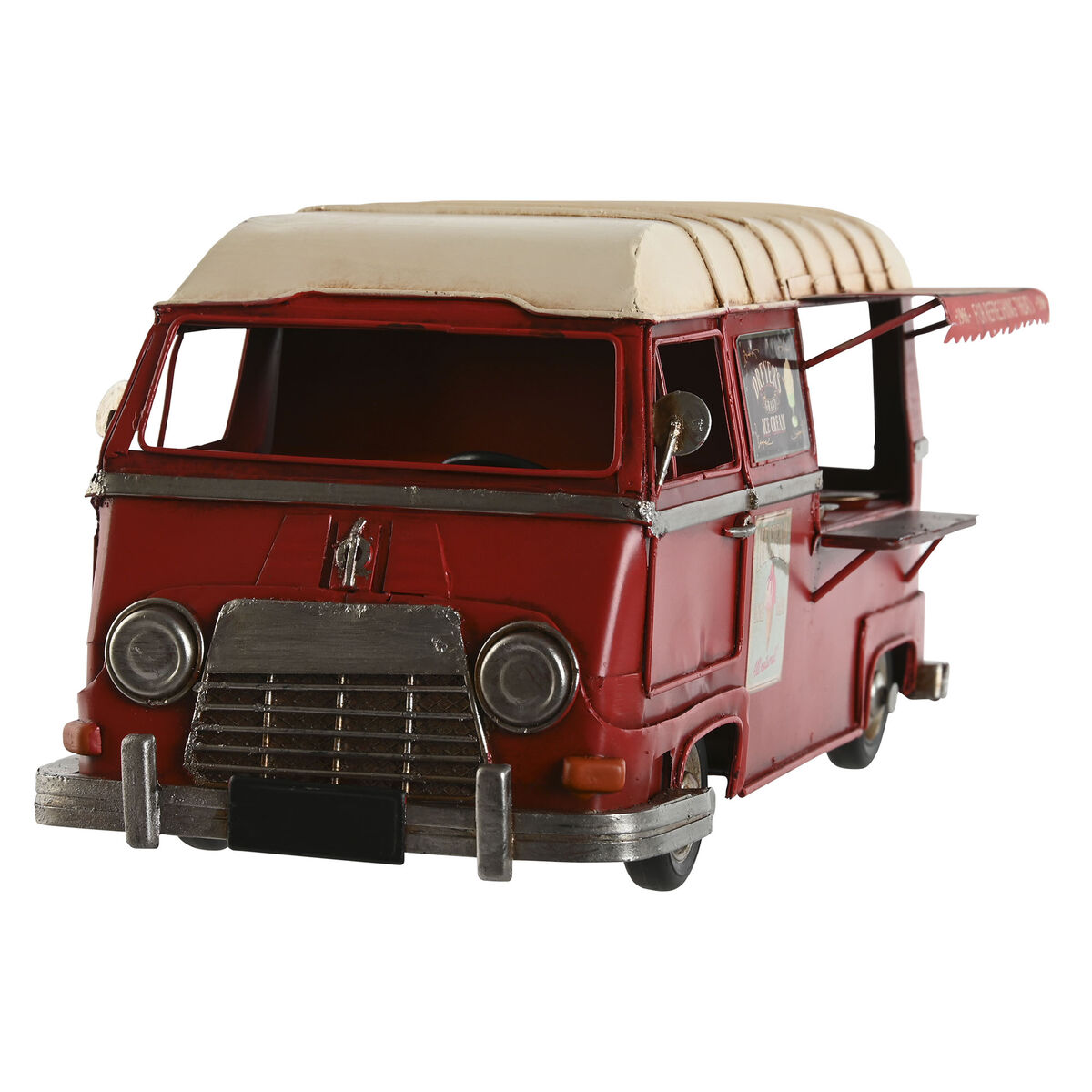 Figură Decorativă Home ESPRIT Albastru Roșu Bej Vintage 33 x 17 x 16 cm (2 Unități)