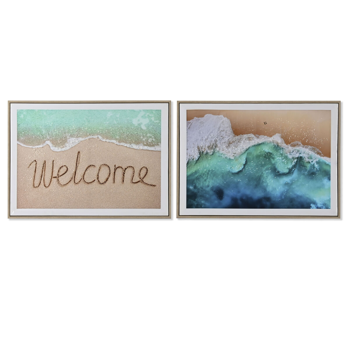 Pânză Home ESPRIT polistiren Pânză 72,5 x 3 x 52,5 cm