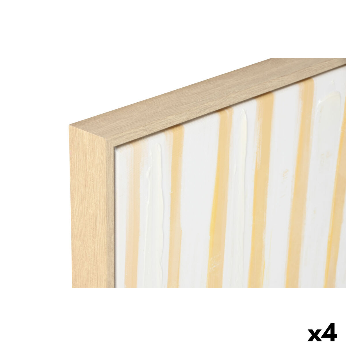 Pânză Home ESPRIT polistiren Pânză 60 x 4 x 80 cm (4 Unități)