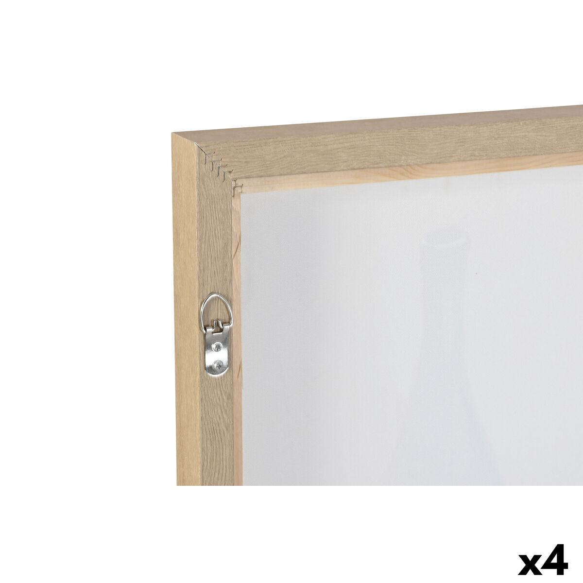 Pânză Home ESPRIT polistiren Pânză 60 x 4 x 80 cm (4 Unități)