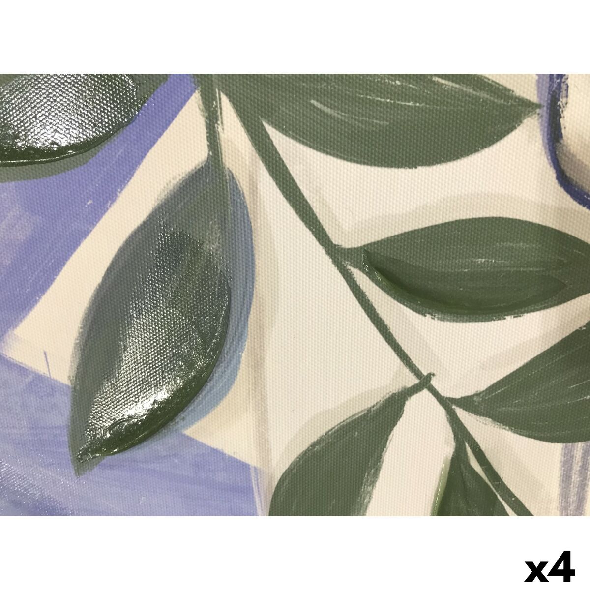 Pânză Home ESPRIT polistiren Pânză 60 x 4 x 80 cm (4 Unități)