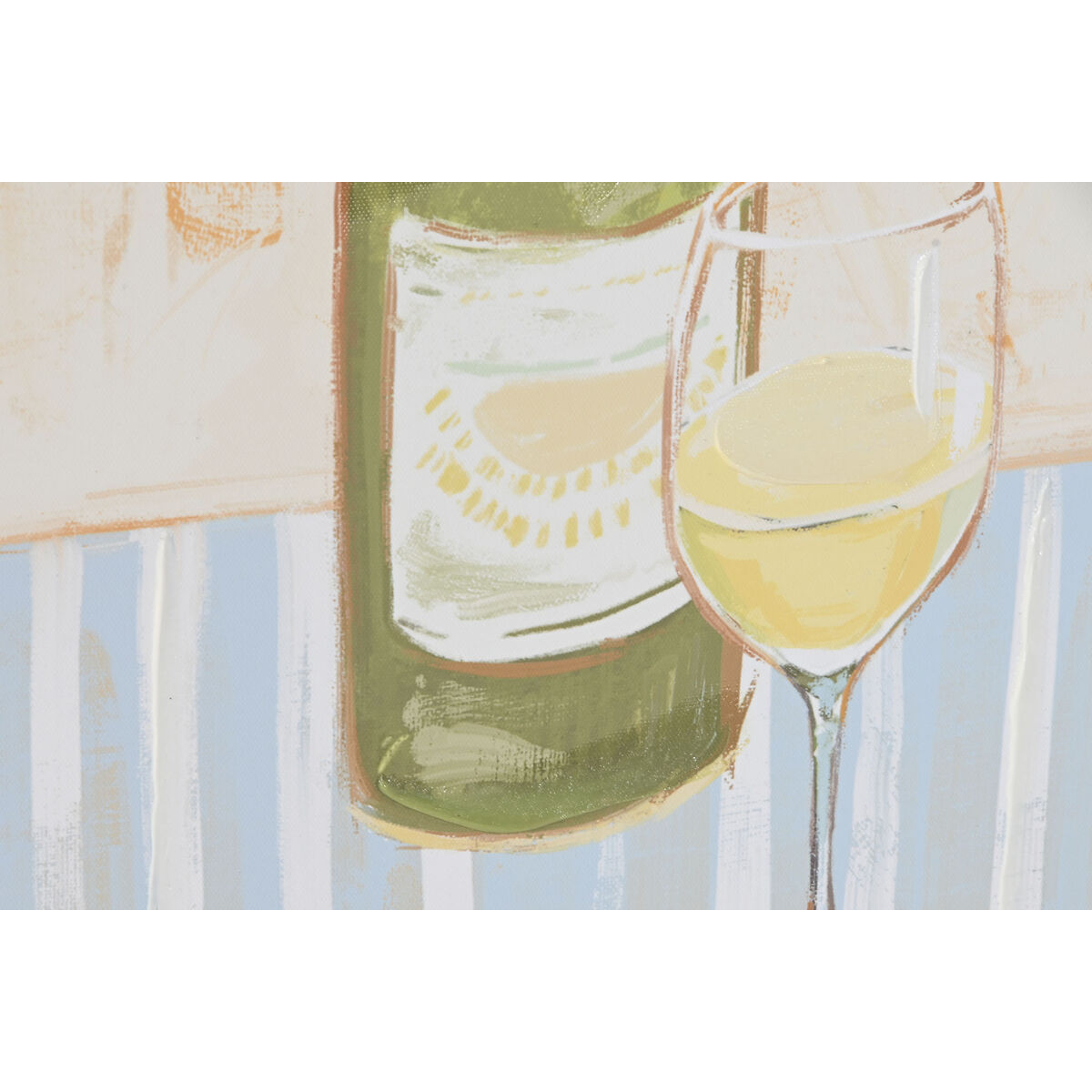 Pânză Home ESPRIT polistiren Pânză 60 x 4 x 80 cm (4 Unități)