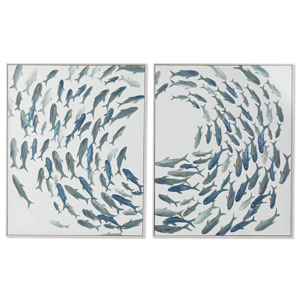 Pânză Home ESPRIT polistiren Pânză 82,5 x 4 x 102,5 cm