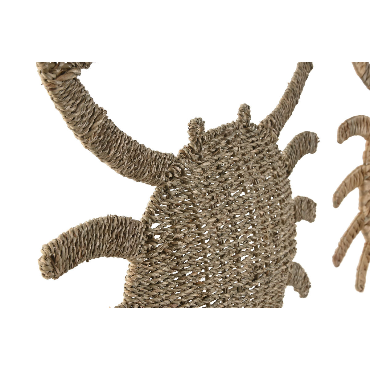 Decorațiune de Perete Home ESPRIT Natural Mediterană 55 x 5 x 53 cm (2 Unități)