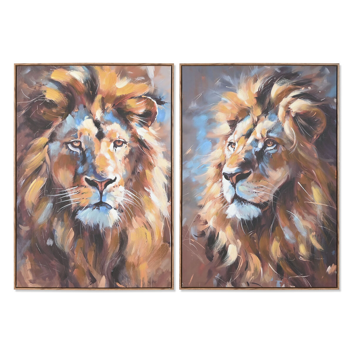 Pânză Home ESPRIT polistiren Pânză 70 x 3,5 x 100 cm