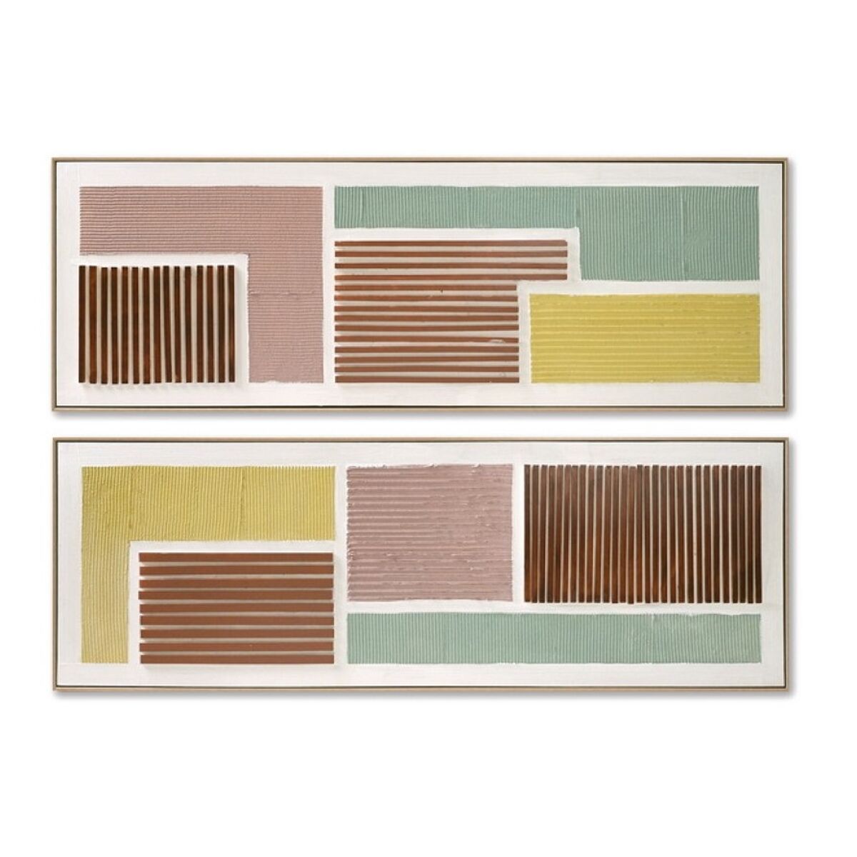 Pânză Home ESPRIT polistiren Pânză 152 x 4,5 x 52 cm