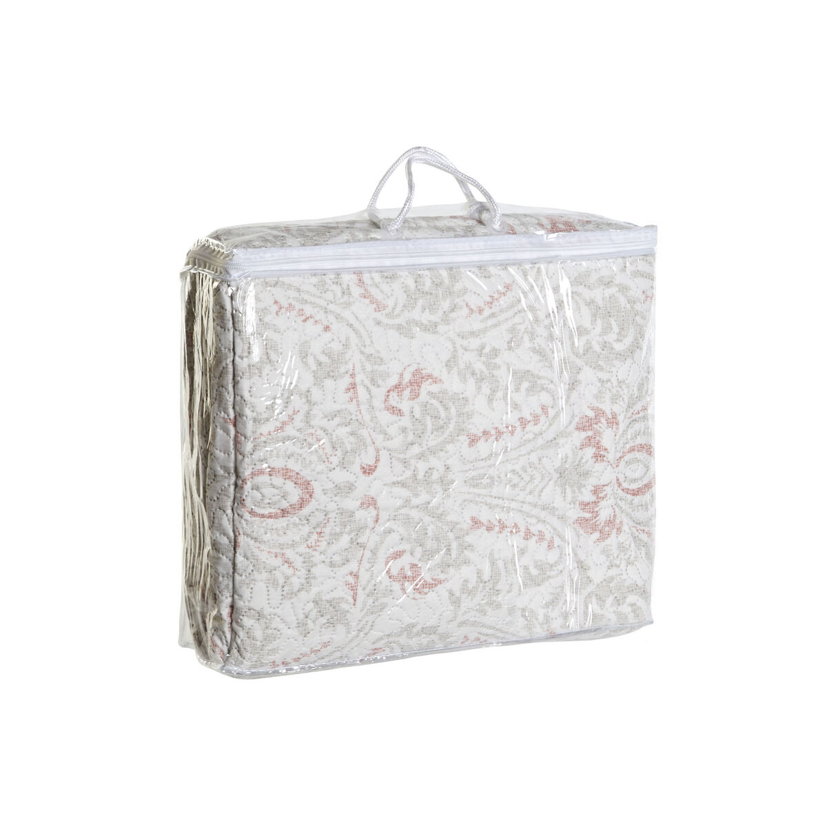 Cuvertură (de pat) DKD Home Decor Maro Bej Pat 180 270 x 270 x 1 cm