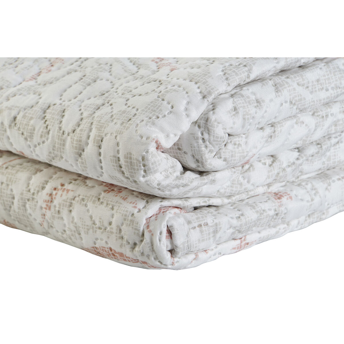 Cuvertură (de pat) DKD Home Decor Maro Bej Pat 180 270 x 270 x 1 cm