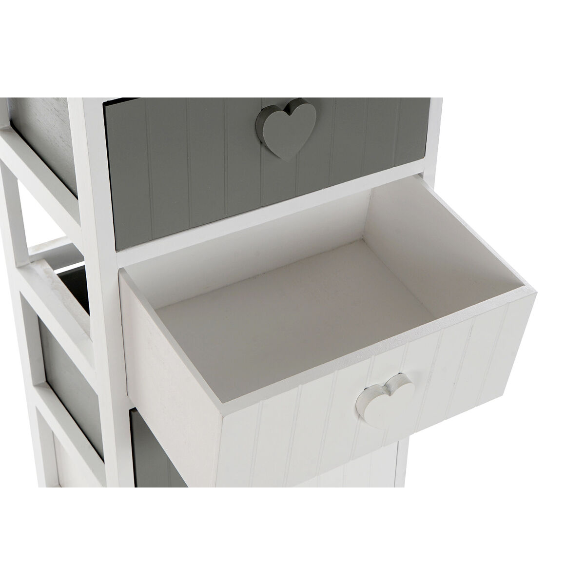 Dulap cu Sertare Home ESPRIT Alb Gri 40 x 29 x 90 cm