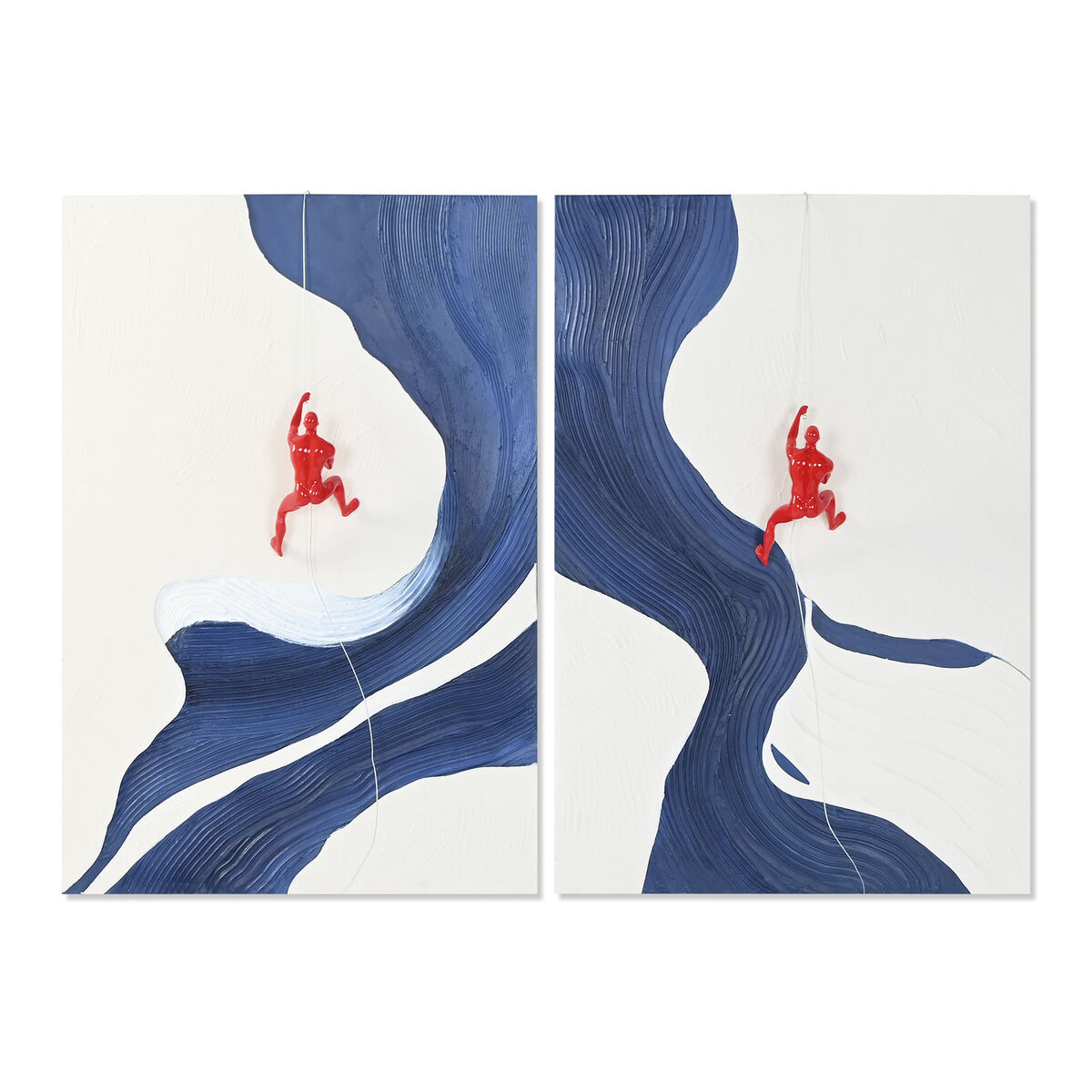 Pânză Home ESPRIT Rășină Pânză 80 x 3,5 x 120 cm