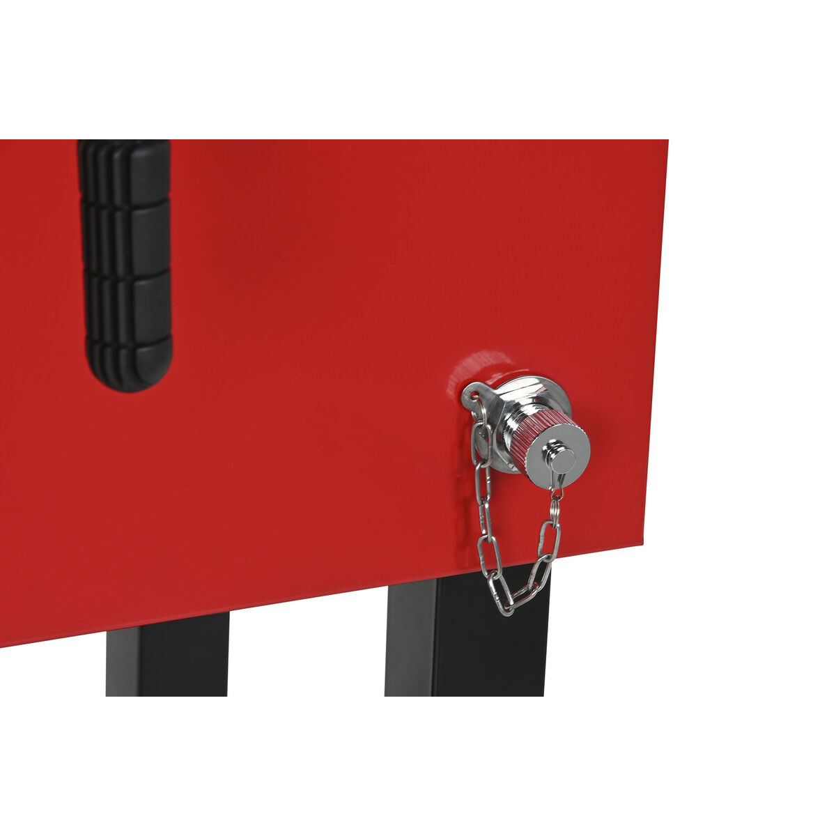 Frigider Portabil Home ESPRIT Negru Roșu Metal 71 x 62 x 85 cm