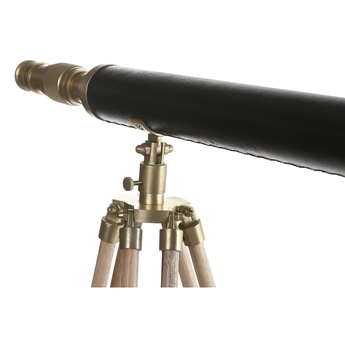 Figură Decorativă Home ESPRIT Maro Auriu* Vintage Telescop 63 x 40 x 70 cm