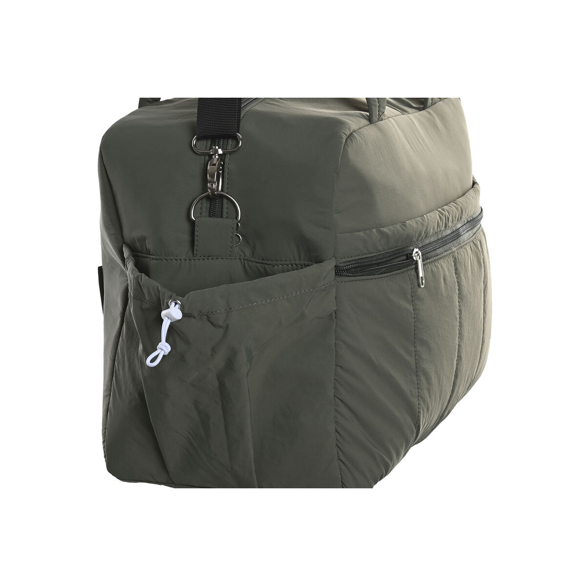 Geantă Damă Home ESPRIT Verde Bej Liliachiu 42 x 19 x 30 cm (3 Unități)