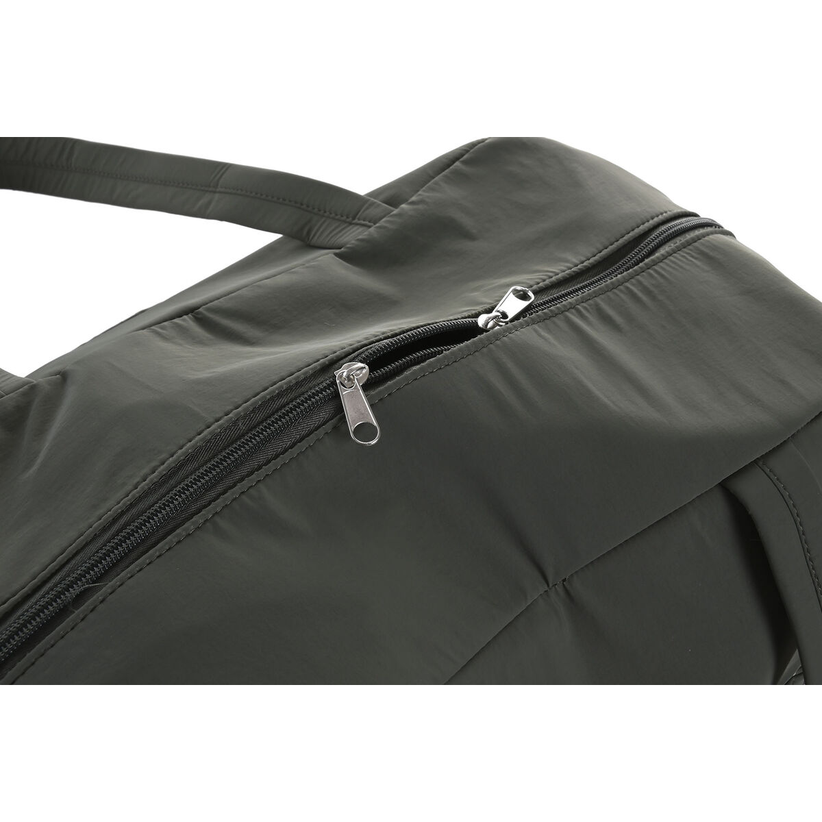 Geantă Damă Home ESPRIT Verde Bej Liliachiu 42 x 19 x 30 cm (3 Unități)