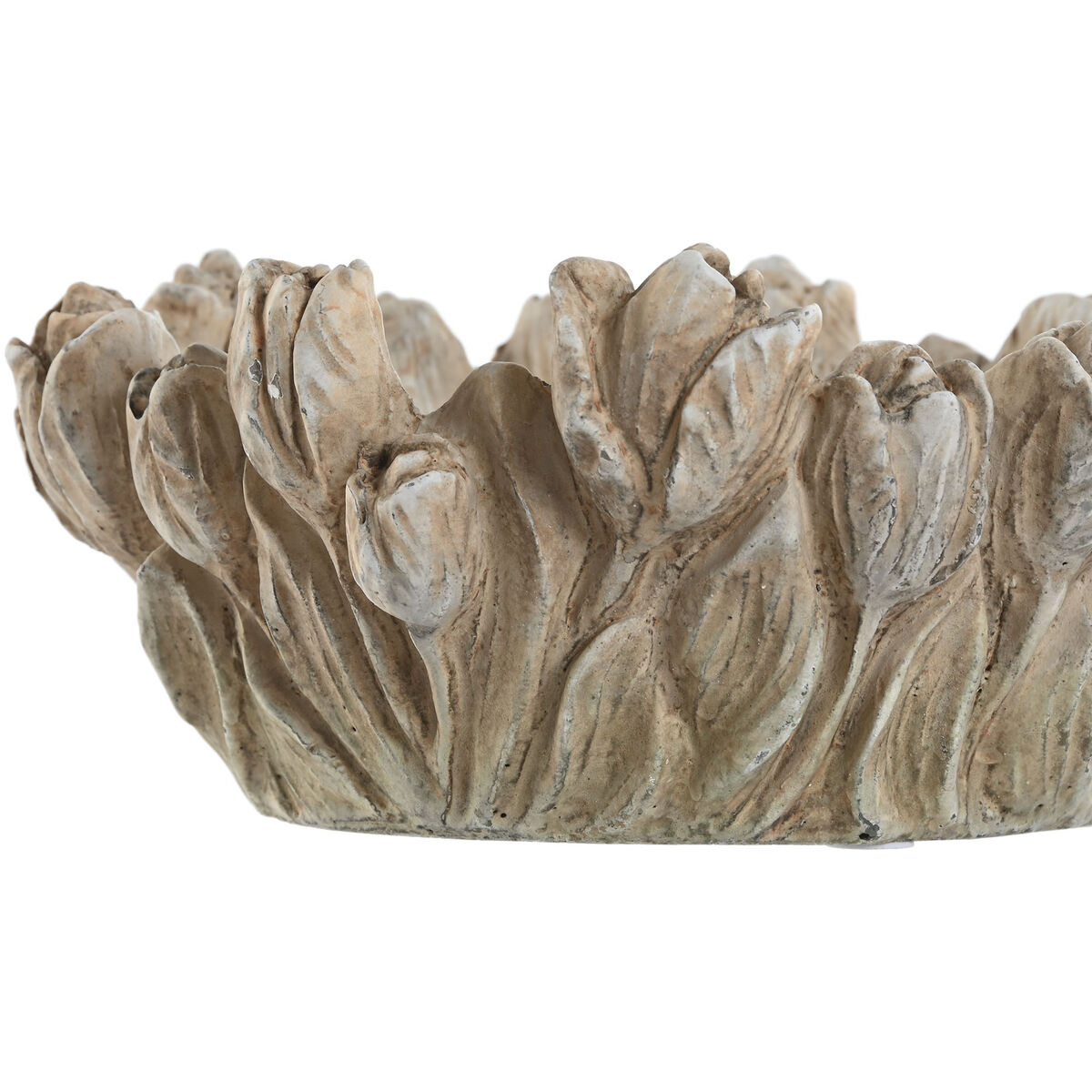 Decorațiune pentru Centrul Mesei Home ESPRIT Gri Цимент 23 x 23 x 10 cm