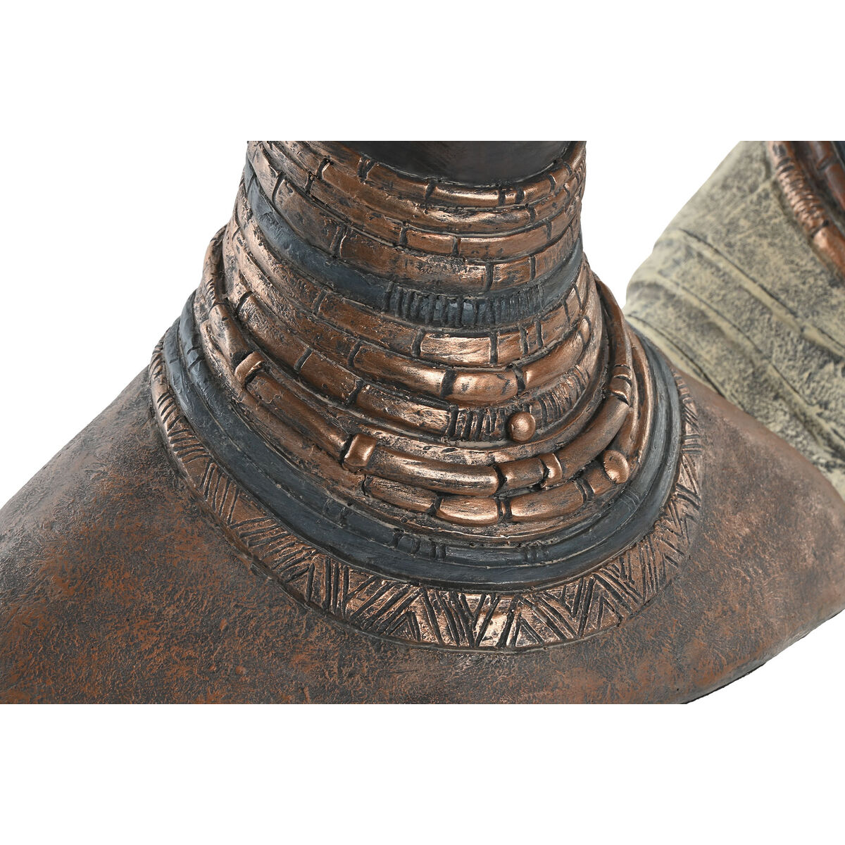 Figură Decorativă Home ESPRIT Maro Africană 30 x 20 x 53 cm (2 Unități)