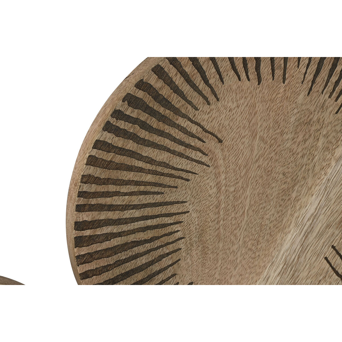 Decorațiune de Perete Home ESPRIT Natural Modern Cercuri 84 X 4,5 X 56 CM