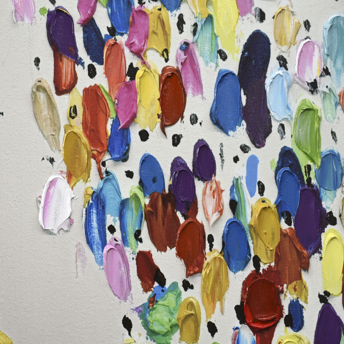 Pânză Home ESPRIT Rășină polistiren Pânză 80 x 3,5 x 80 cm