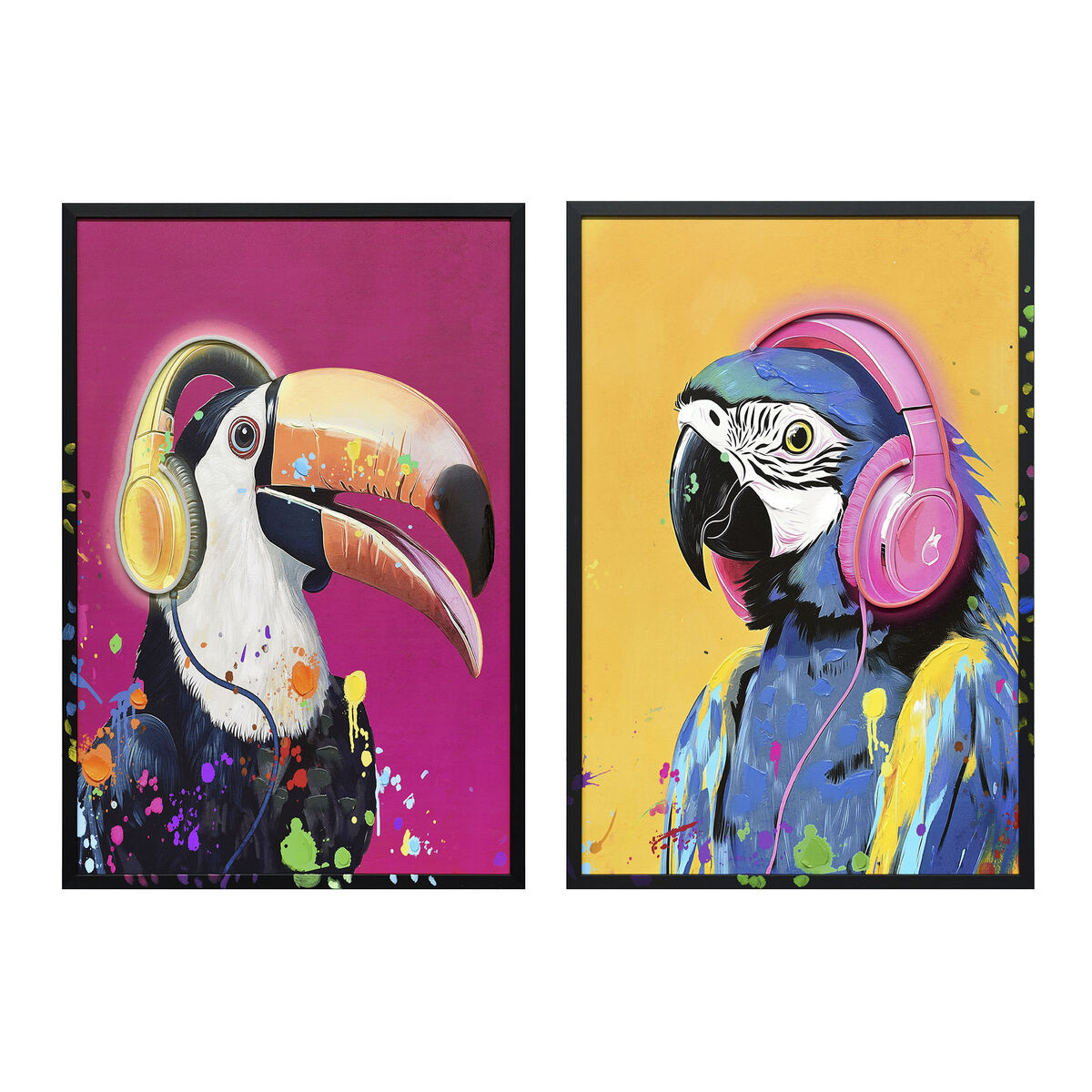 Pânză Home ESPRIT polistiren Pânză 63 x 3 x 93 cm