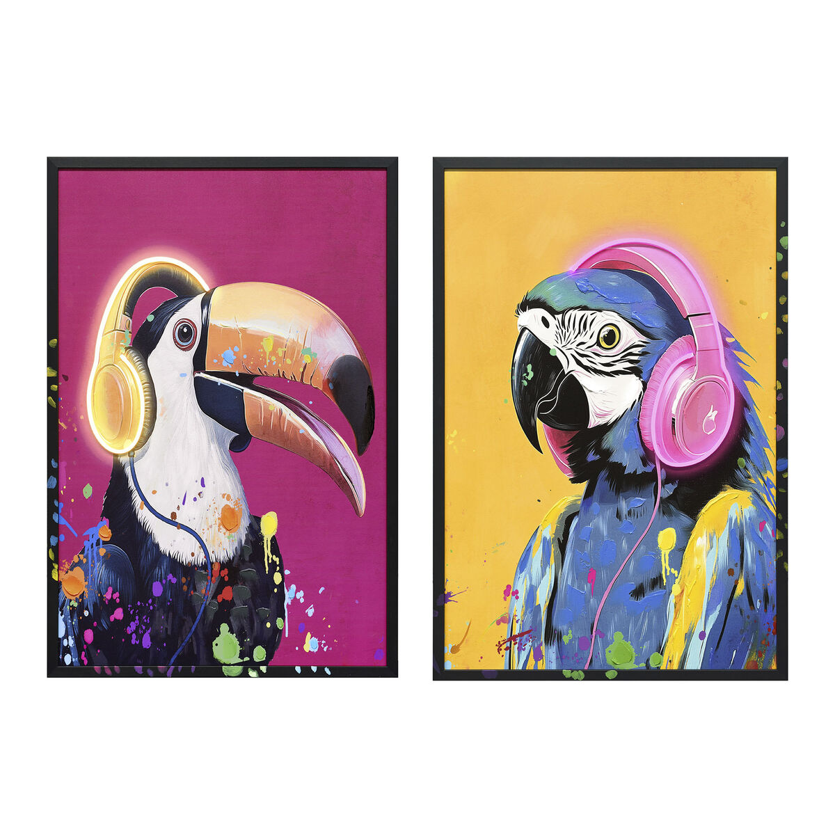 Pânză Home ESPRIT polistiren Pânză 63 x 3 x 93 cm