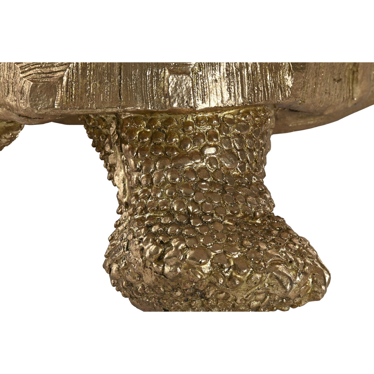 Figură Decorativă Home ESPRIT Auriu* Broască țestoasă 58 x 41 x 32 cm