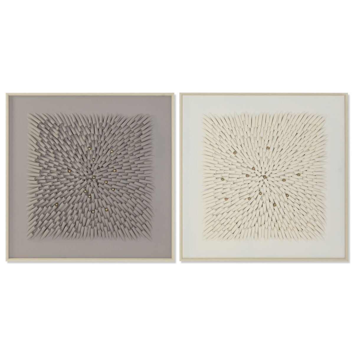 Pânză Home ESPRIT polistiren Pânză 100 x 3,5 x 100 cm