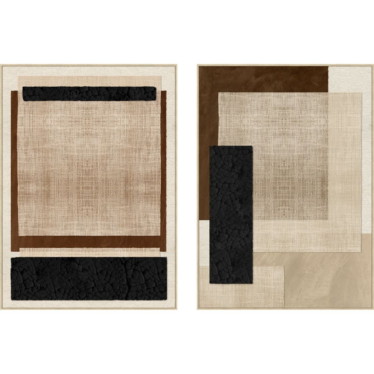 Pânză Home ESPRIT polistiren Pânză 103 x 4,5 x 143 cm