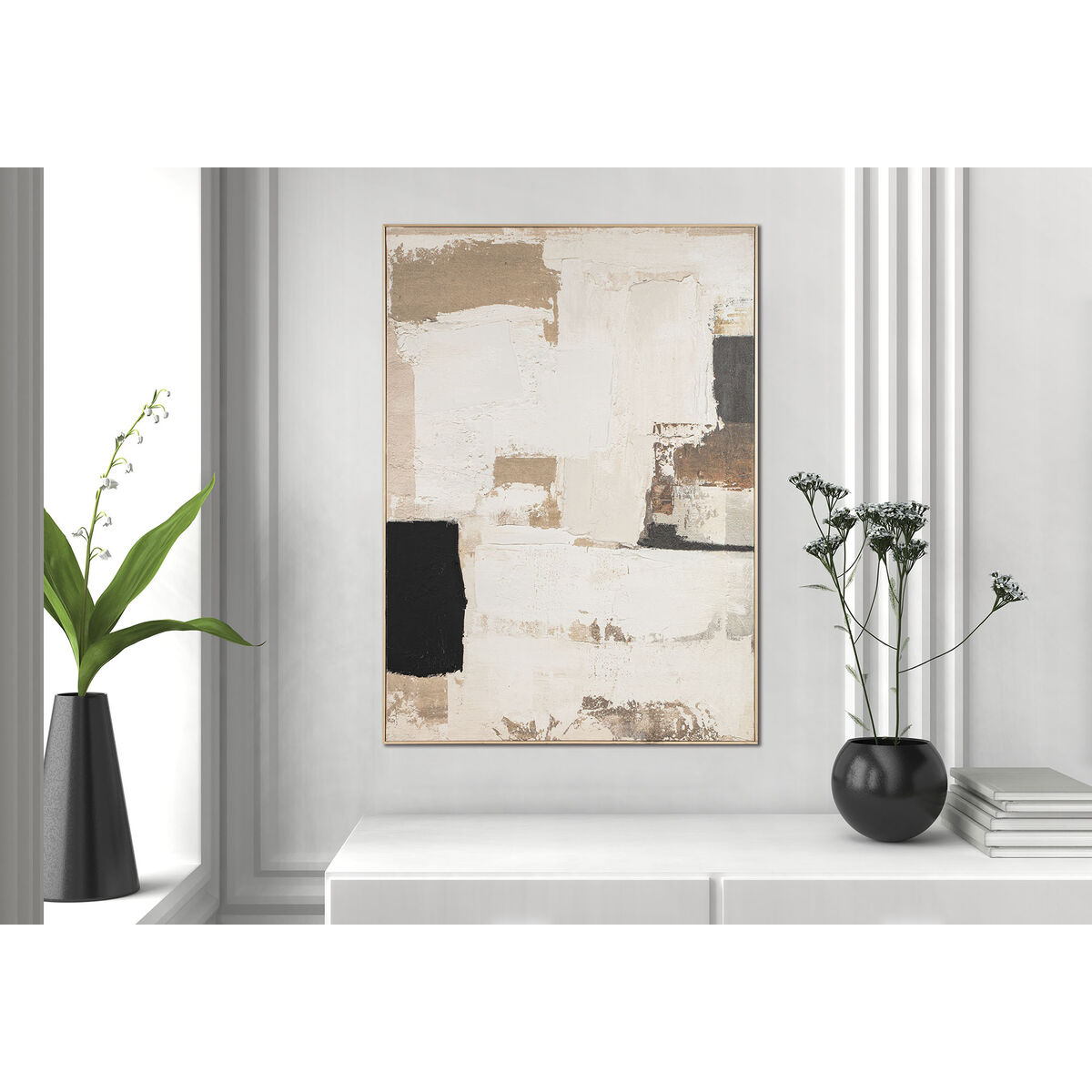 Pânză Home ESPRIT Pin Pânză 130 x 5 x 180 cm