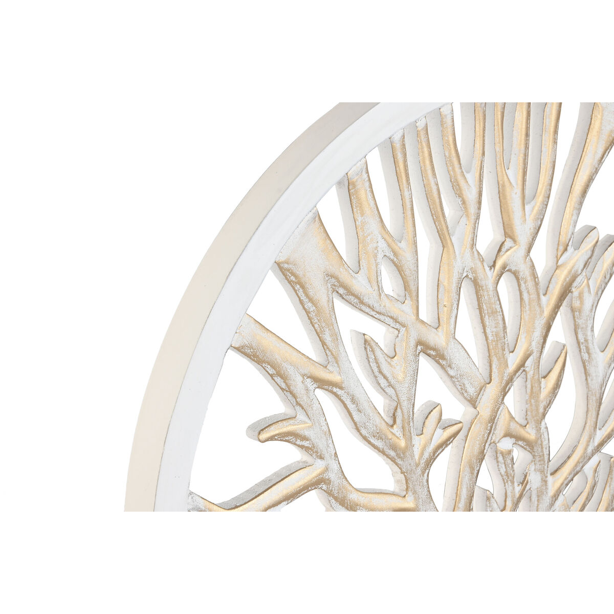 Figură Decorativă Home ESPRIT Alb Bej Copac murat