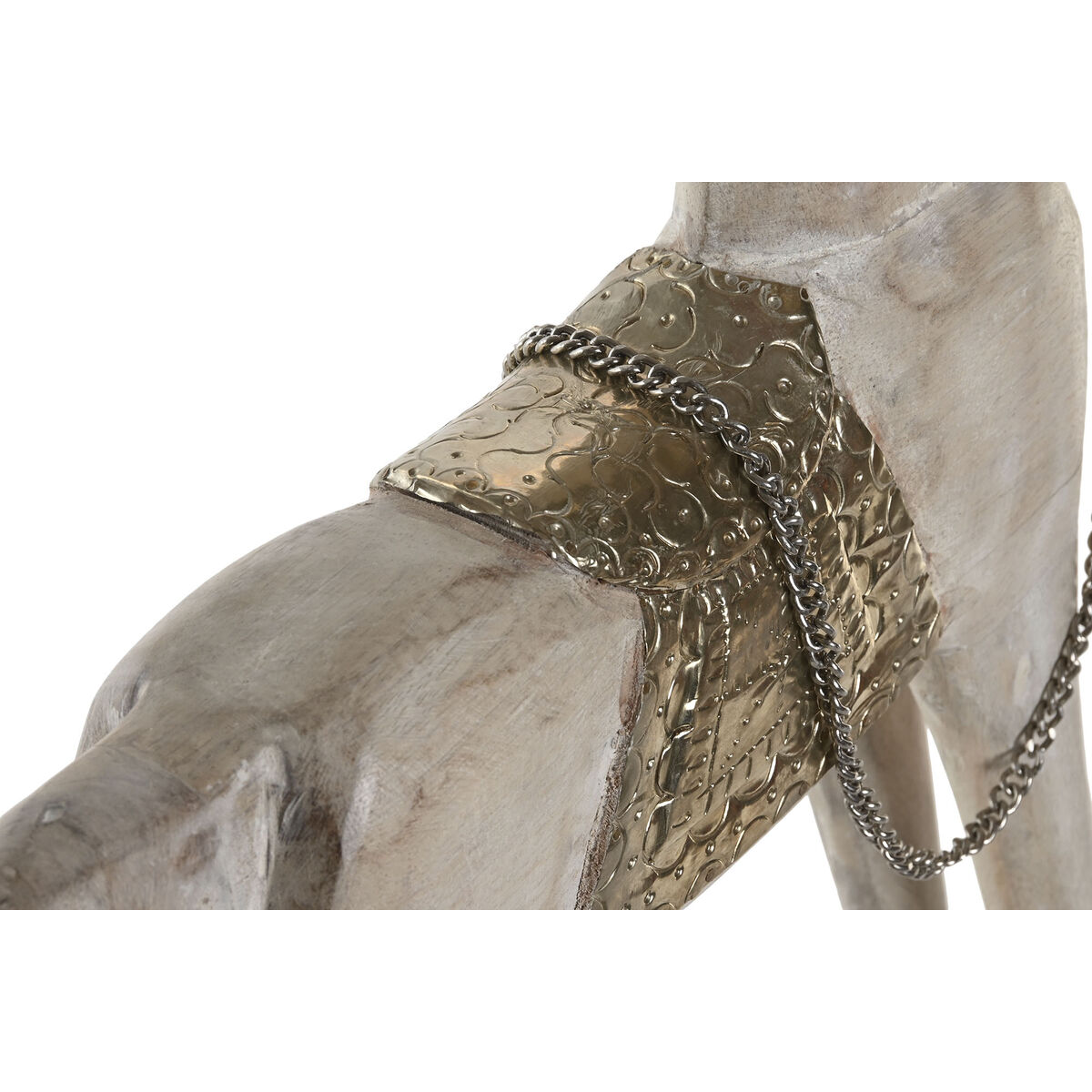 Figură Decorativă Home ESPRIT Argintiu Natural Cal 53 X 10 X 60 CM