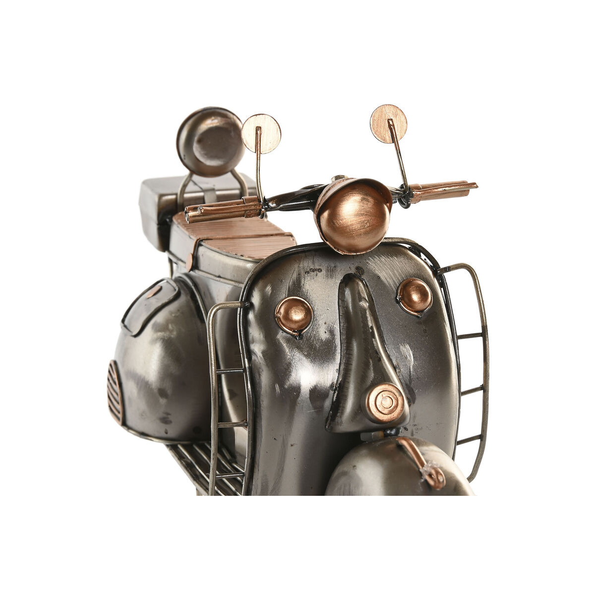 Figură Decorativă Home ESPRIT Auriu* Argintiu Motocicletă Vintage 30 x 11 x 17 cm