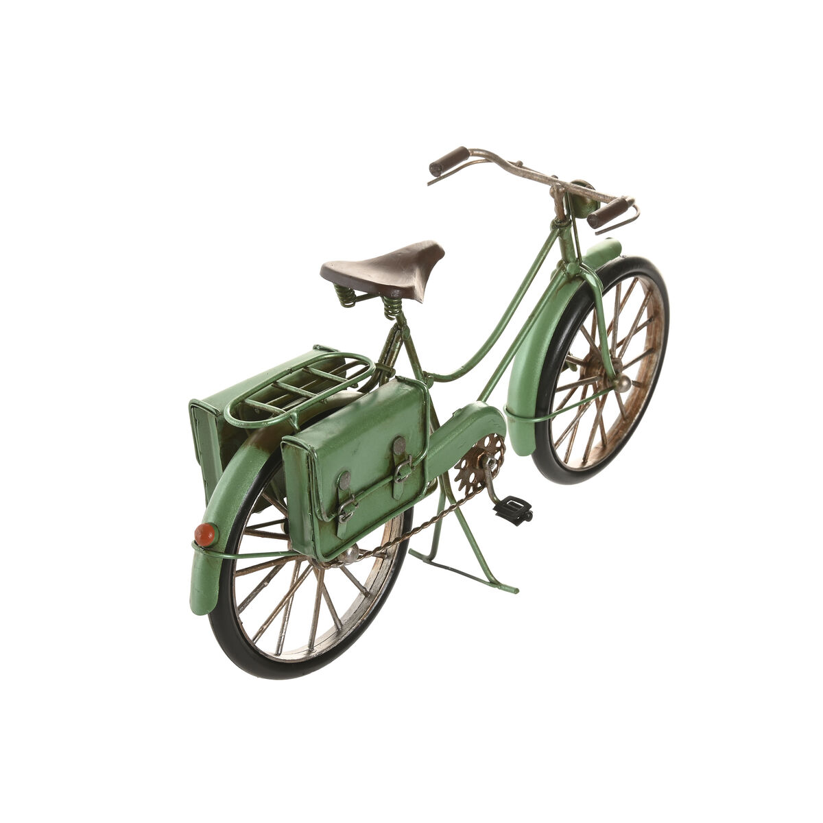 Figură Decorativă Home ESPRIT Albastru Roșu Verde Roz Bicicletă Vintage 30 x 9 x 15 cm (3 Unități)
