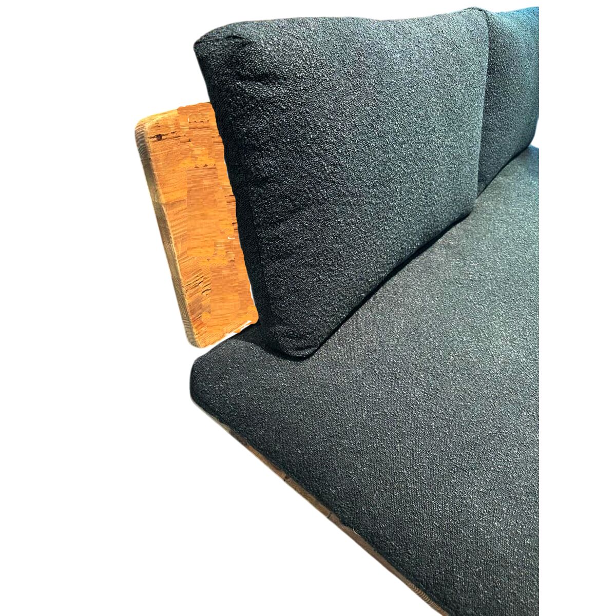 Fotoliu Home ESPRIT Negru Natural 95 x 88 x 75 cm