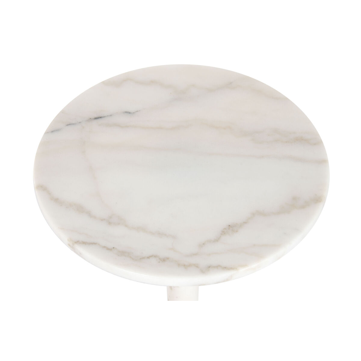 Masa laterală Home ESPRIT Alb Auriu* 41 X 41 X 58 CM