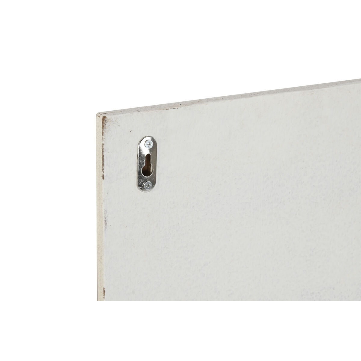 Decorațiune de Perete Home ESPRIT Alb Natural Scandi Mingi 80 x 6 x 80 cm