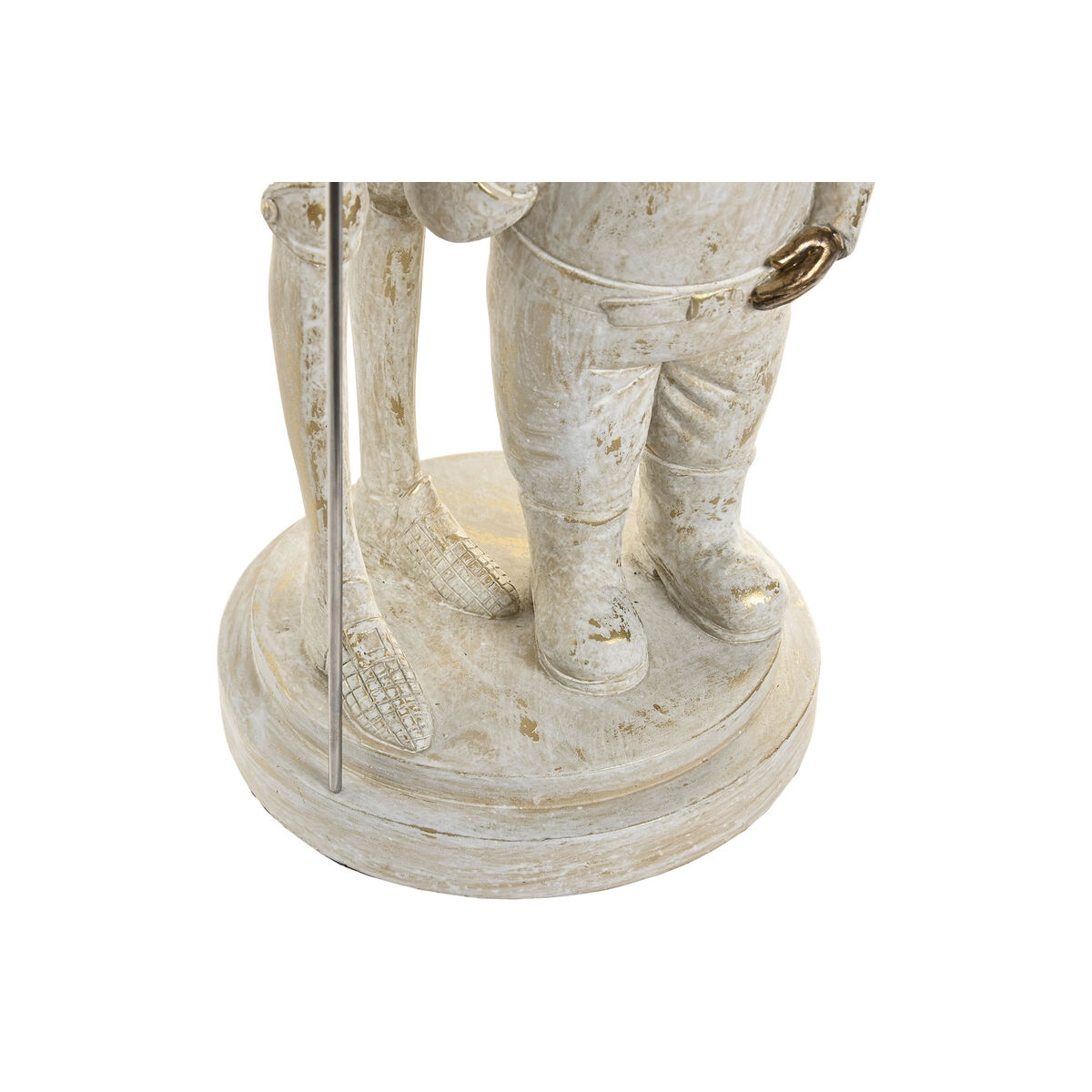 Figură Decorativă Home ESPRIT Alb Auriu* 14 X 13 X 42,5 CM
