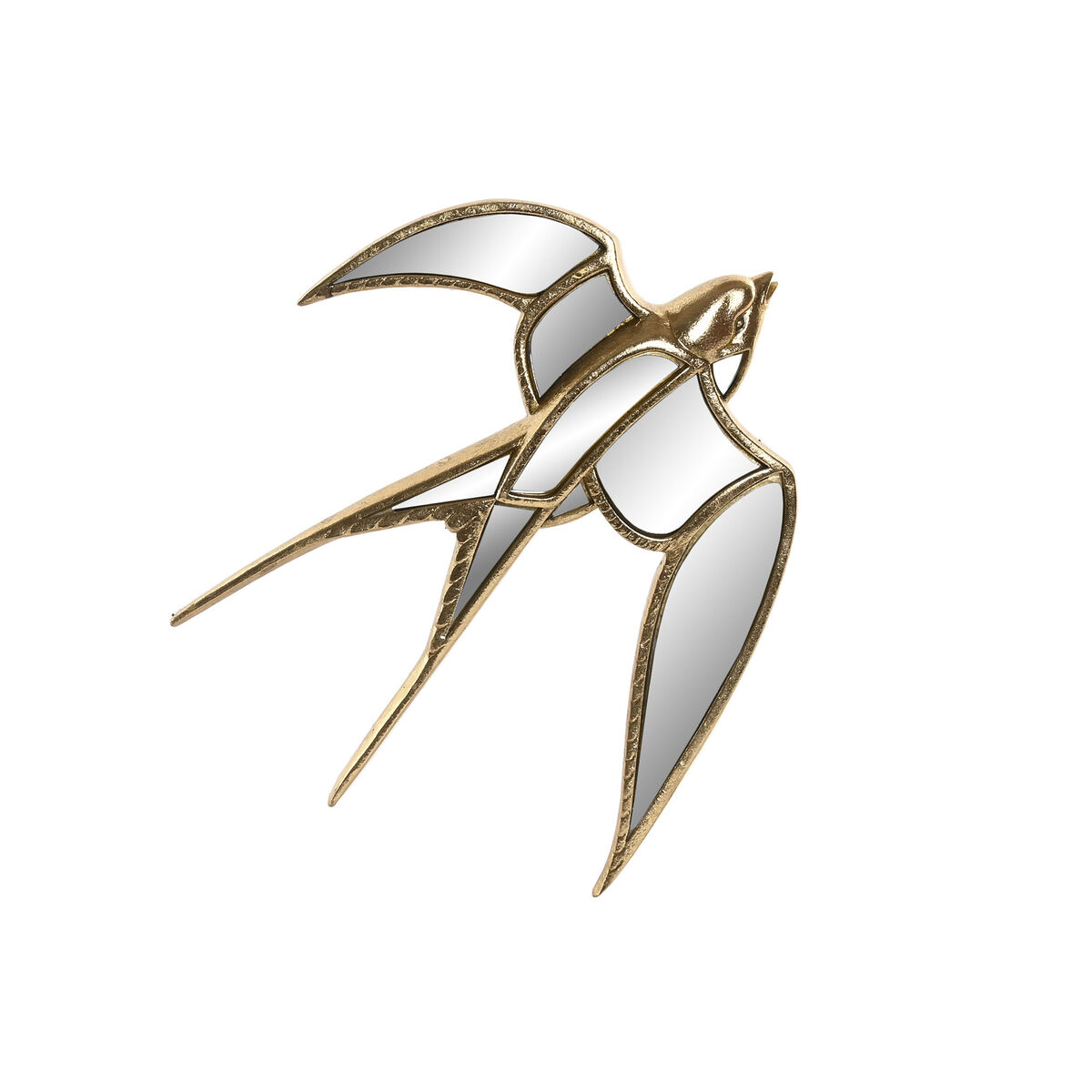 Decorațiune de Perete Home ESPRIT Auriu* Modern 28,5 X 3 X 28,5 CM