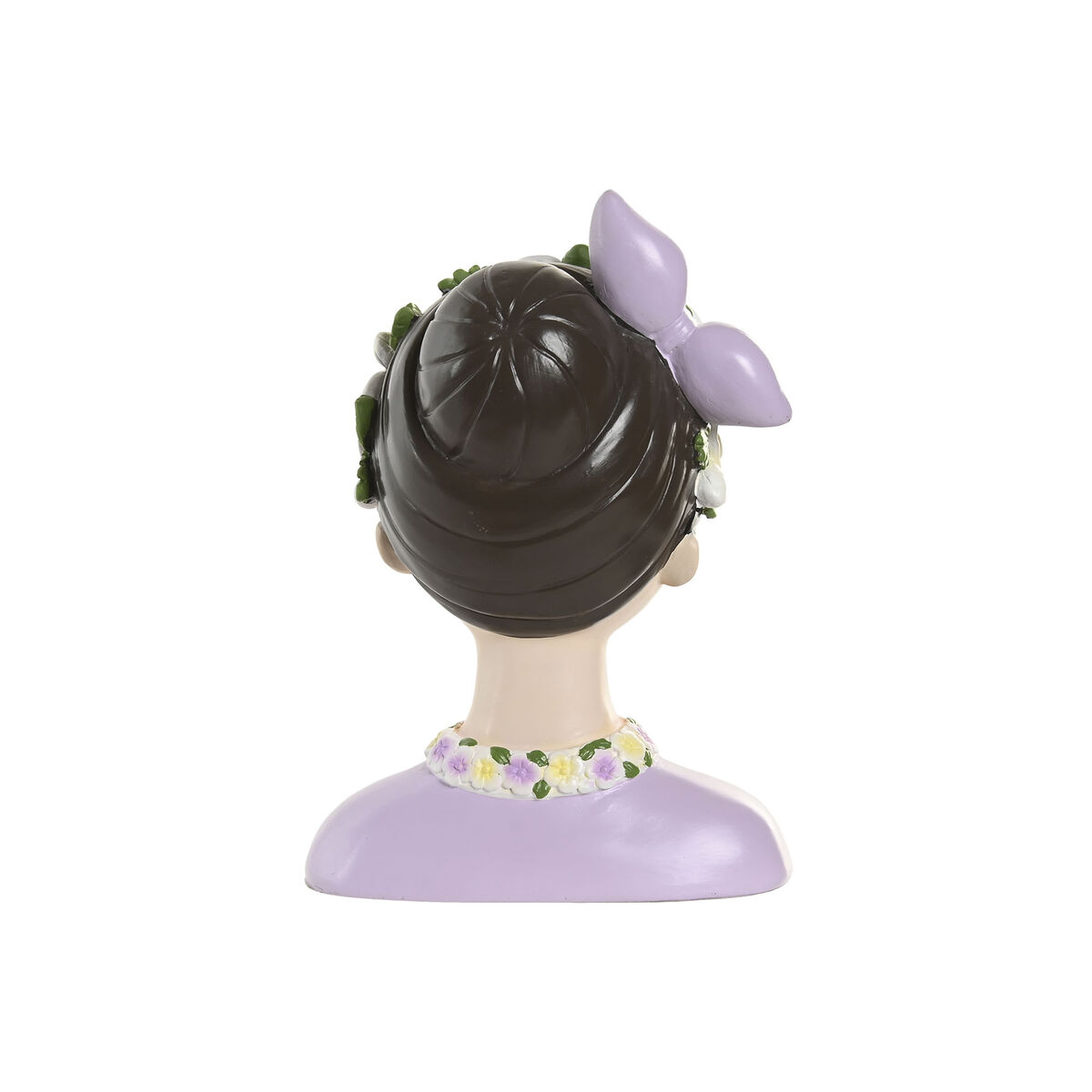 Figură Decorativă Home ESPRIT Albastru Roz Femeie 14,5 X 10,5 X 20 CM (2 Unități)