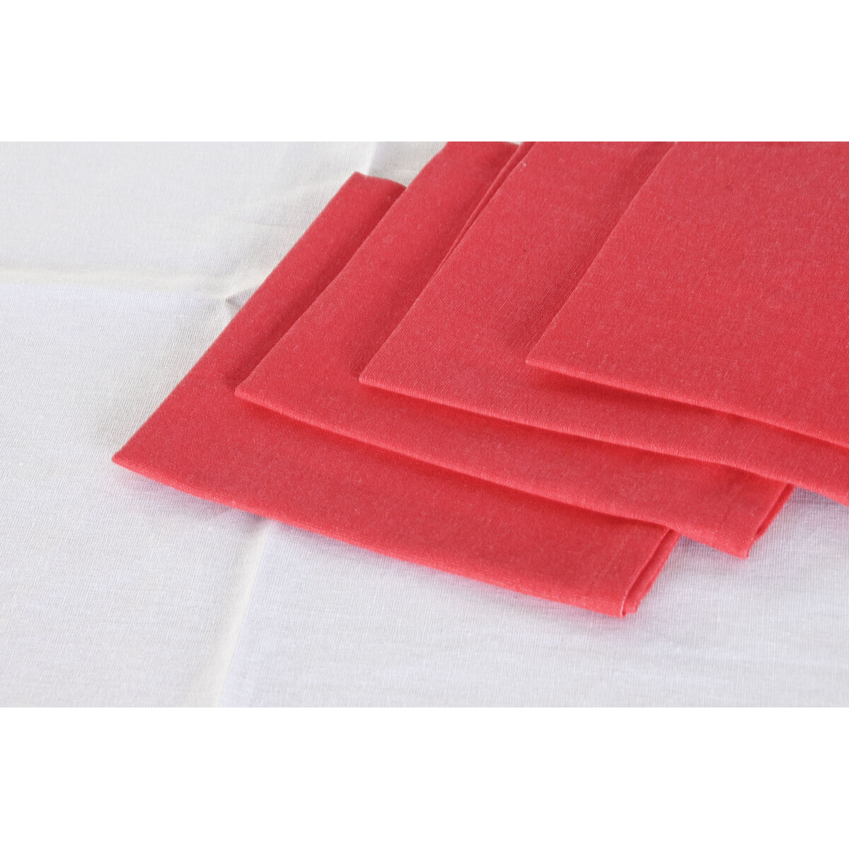 Față de masă din rășină rezistentă la pete Home ESPRIT Alb Roșu Verde Bej (9 Piese)