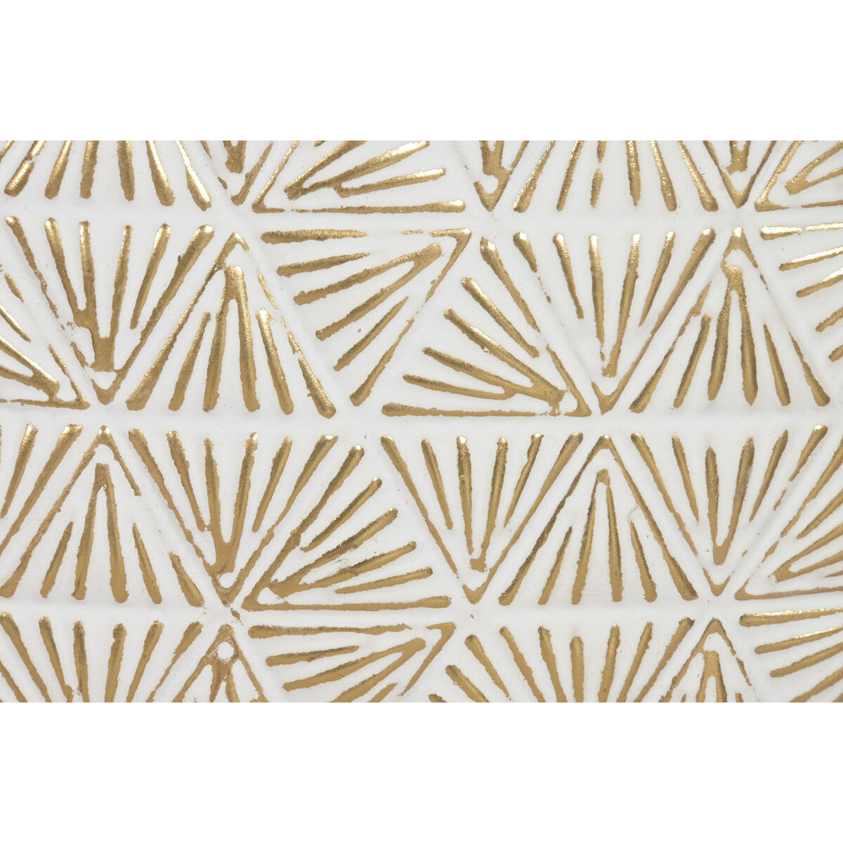 Figură Decorativă Home ESPRIT Alb Auriu* Cercuri murat 102 X 7 X 74 CM