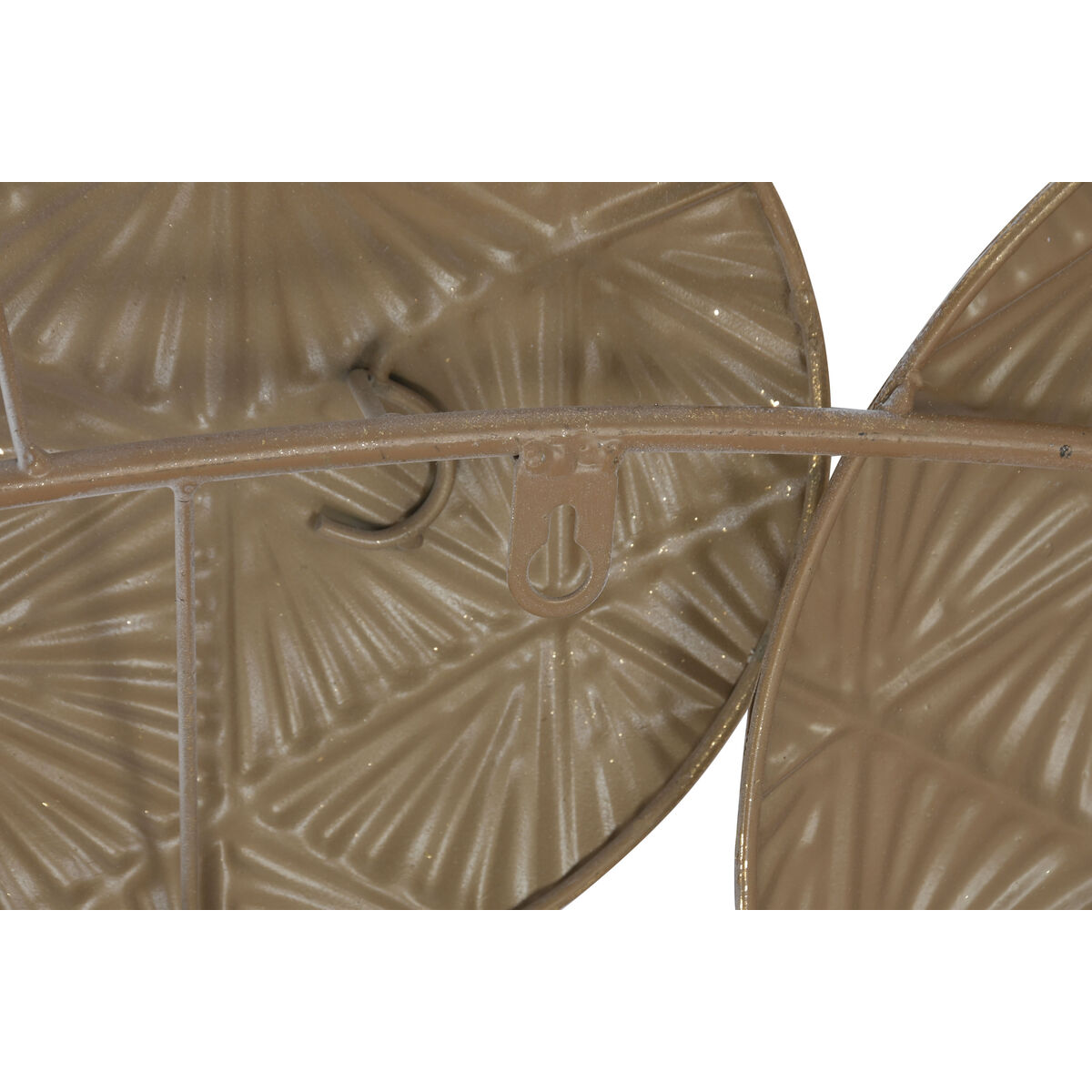 Figură Decorativă Home ESPRIT Alb Auriu* Cercuri murat 102 X 7 X 74 CM