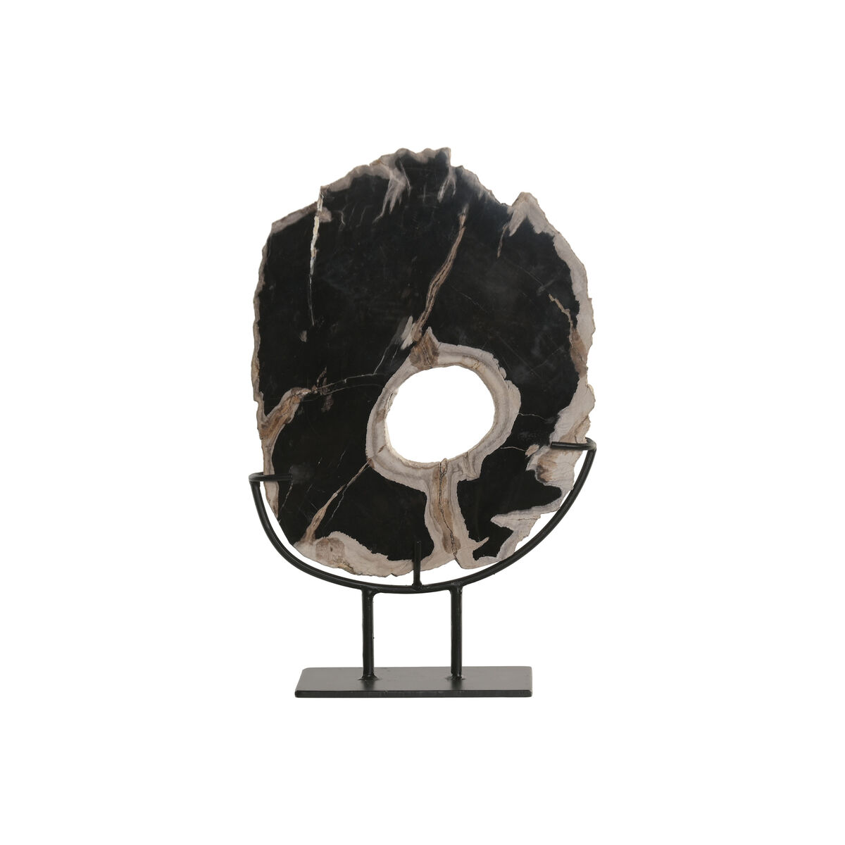 Figură Decorativă Home ESPRIT Alb Negru 30 x 11 x 40 cm