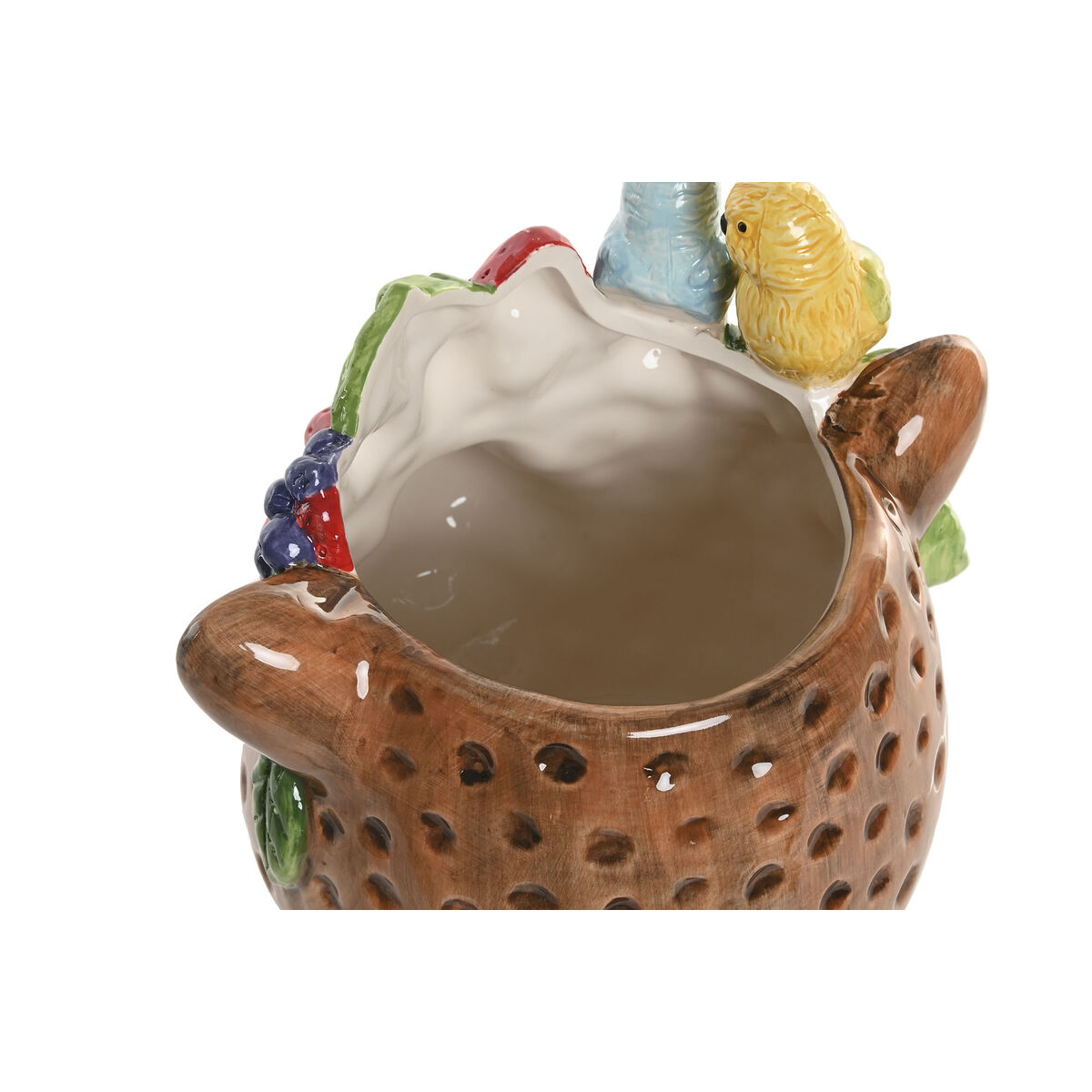 Decorațiune pentru Centrul Mesei Home ESPRIT Maro Ceramică 25 X 23 X 23,5 CM