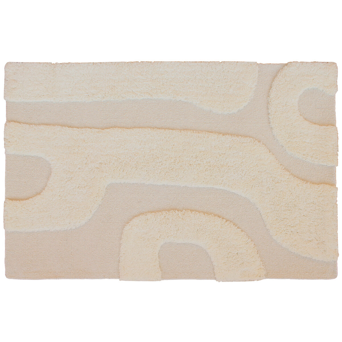 Covor Home ESPRIT Bej Aluminiu Boho