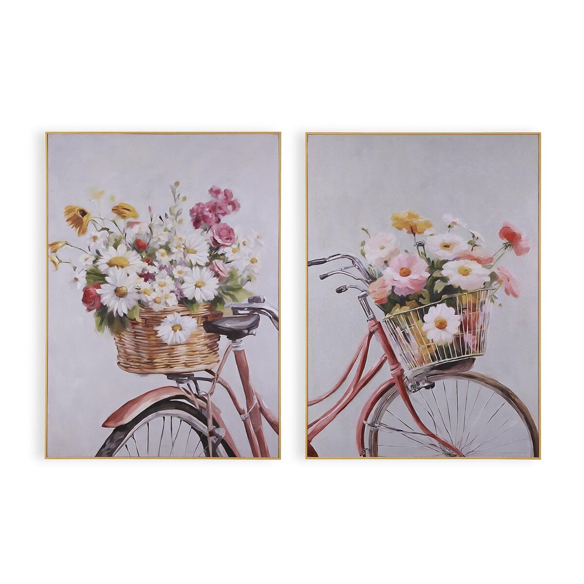 Tablou Versa Pânză 2,5 X 60 X 50 CM Bicicletă