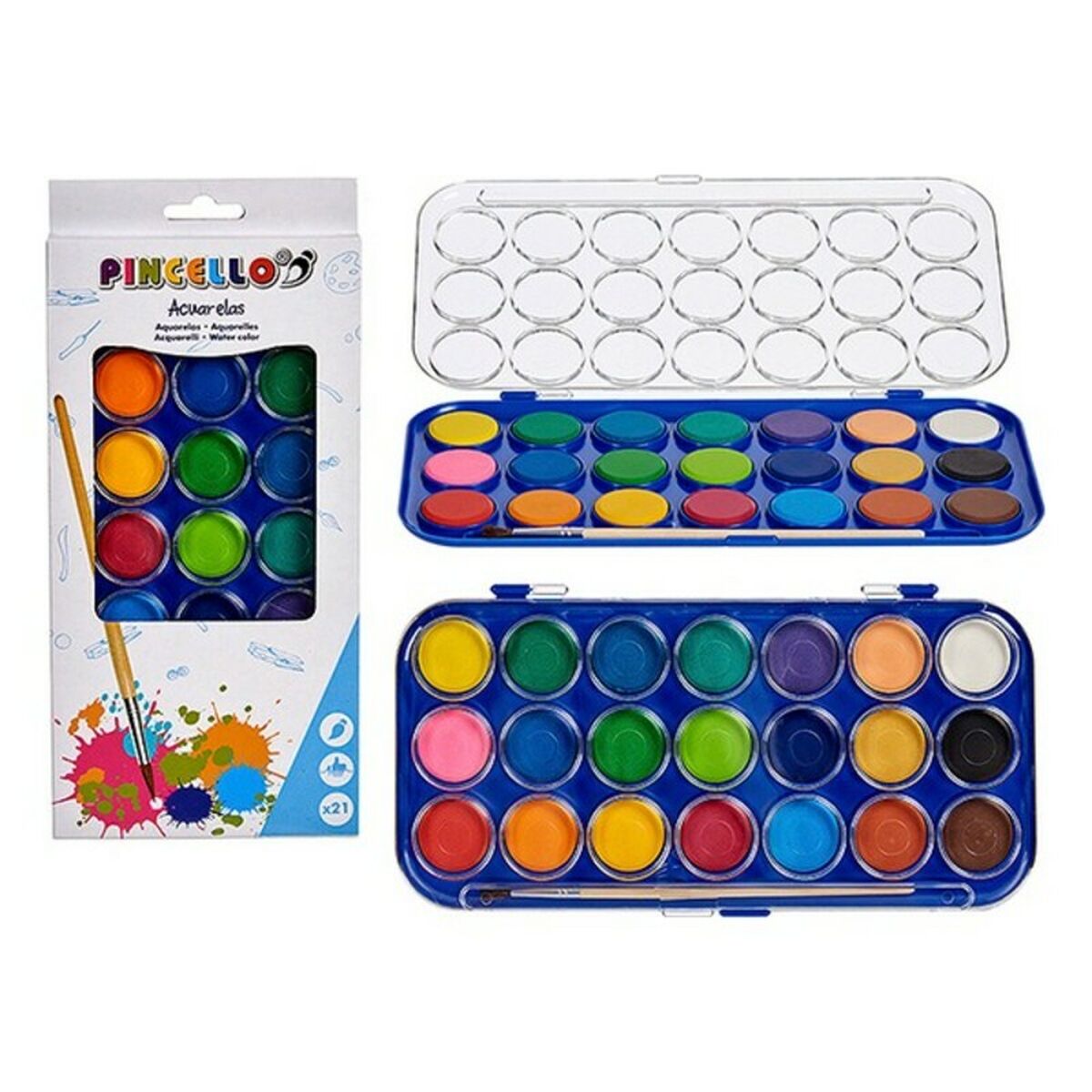 Acuarele (21 pcs)