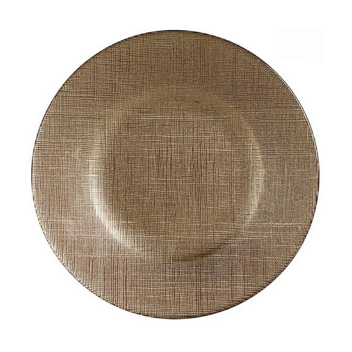 Platou Plat Vivalto 3239121P-5 Auriu* Sticlă 21 x 2 x 21 cm