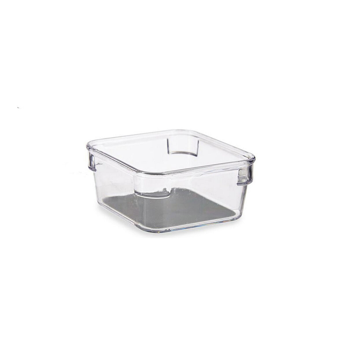 Organizatorul de Sertare Kinvara Gri Transparent Silicon Plastic TPR Plastic reciclat 9,3 x 4,5 x 9,3 cm