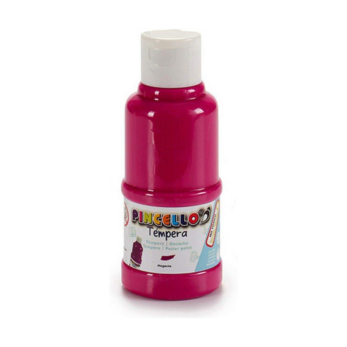 Tempera Pincello Magenta 120 ml (12 Unități)