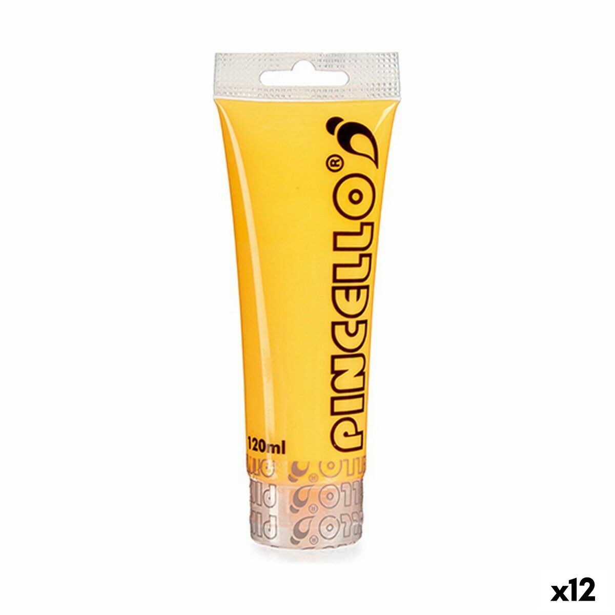Vopsea acrilică Pincello Neon Portocaliu 120 ml (12 Unități)